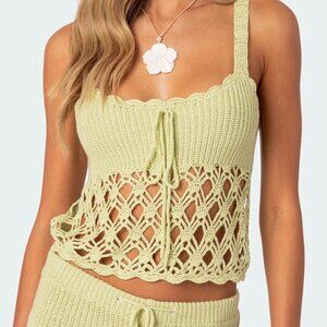 Edikted Danika Crochet Top